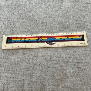 Nashville Music City USA Souvenir Plastic Ruler 30cm 12 Inch Vintage Retro